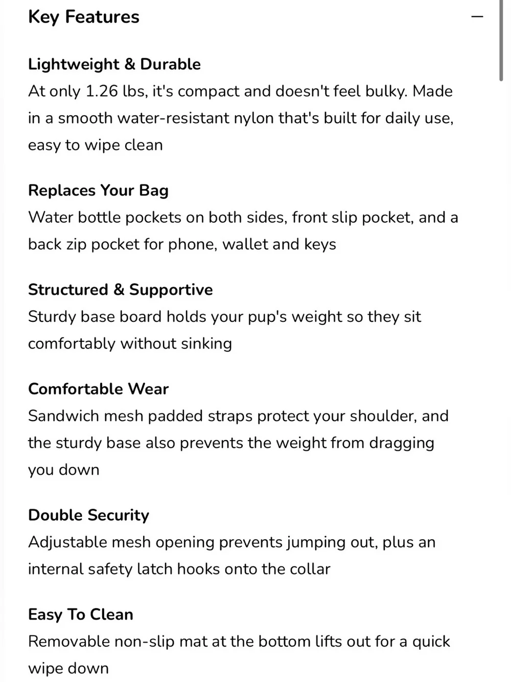 Pups & Bubs Carry Me Crossbody Carrier